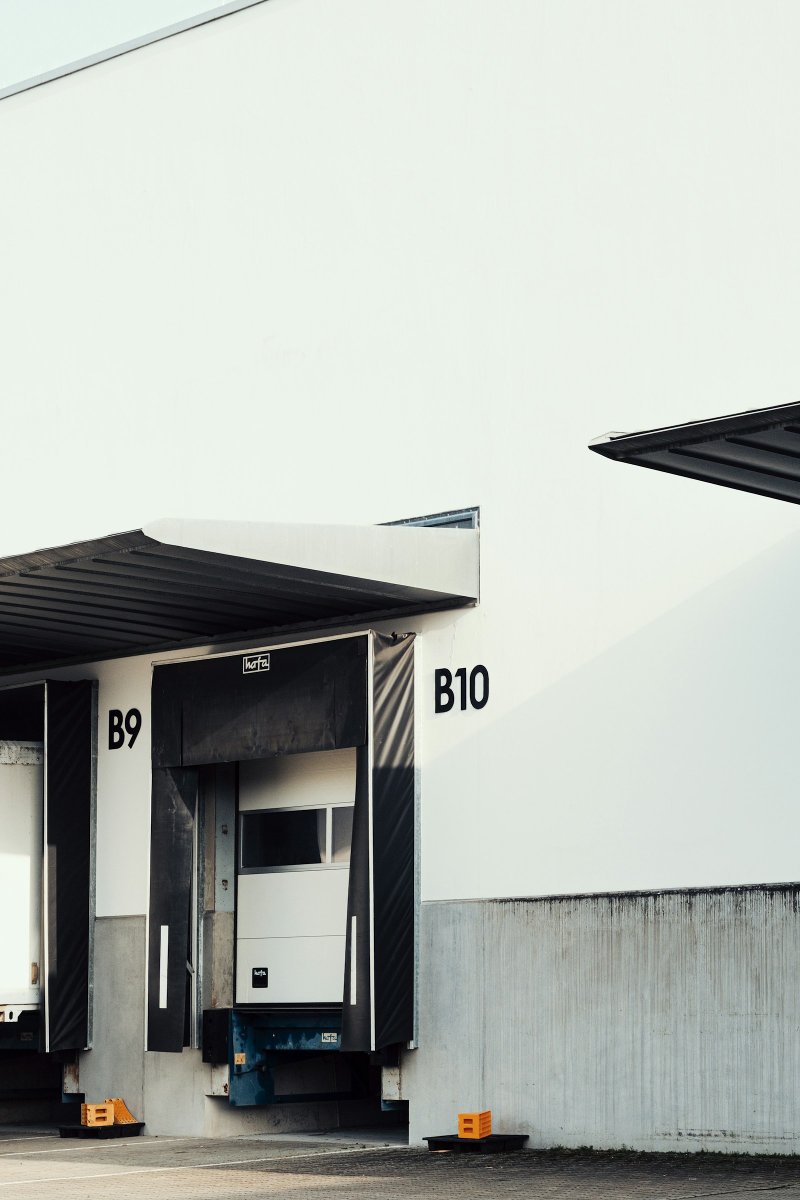 Warehouse and distribution facility representing a logistics utility estate.