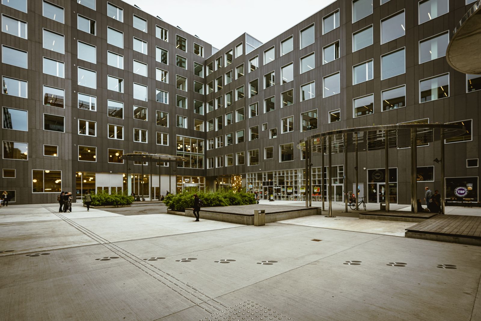 Managed mixed-use property development representing landlord and common-area utility supplies.